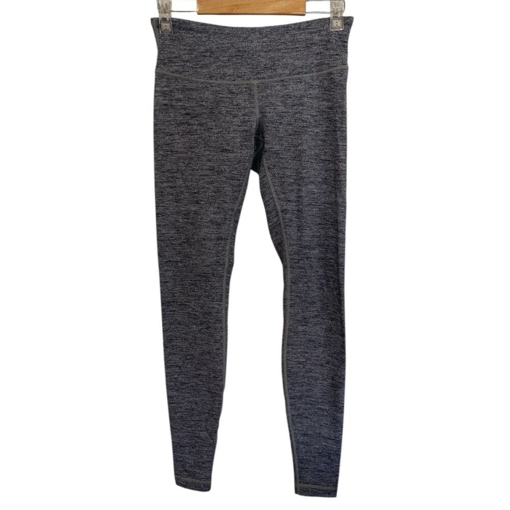 Lululemon Leggings Women's Athleisure Size 6 (28x30) Heathered Gray Low Rise